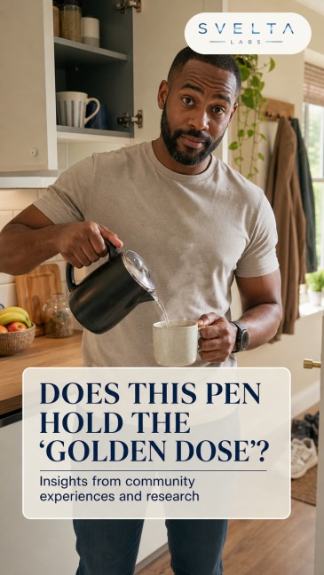 DOES THIS PEN HOLD THE 'GOLDEN DOSE'?